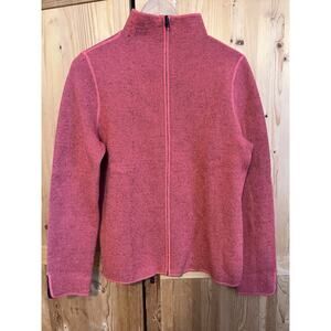 Austin Reed Casual Women Wool Jacket M Pink/Red - READ